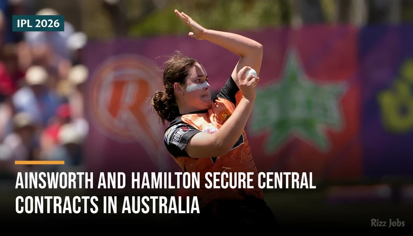 Ainsworth and Hamilton Secure Central Contracts in Australia — Rizz Jobs