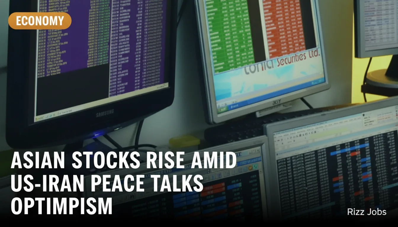 Asian Stocks Rise Amid US-Iran Peace Talks Optimism — Rizz Jobs