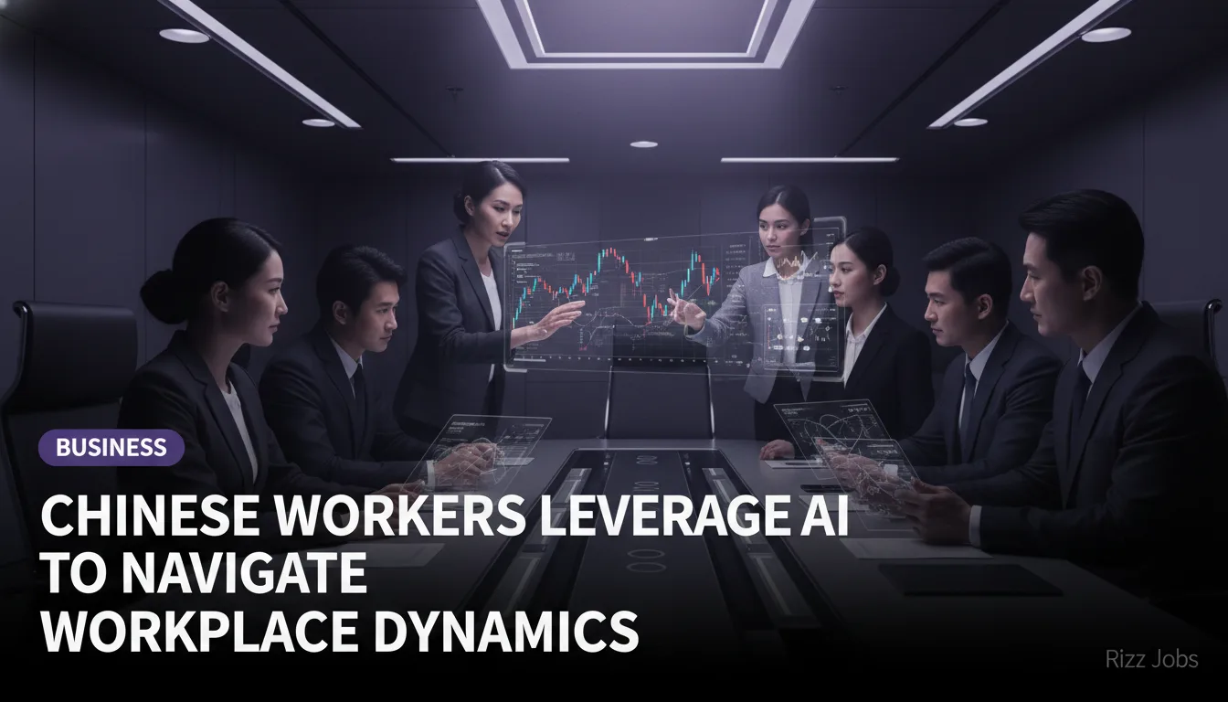 Chinese Workers Leverage AI to Navigate Workplace Dynamics — Rizz Jobs