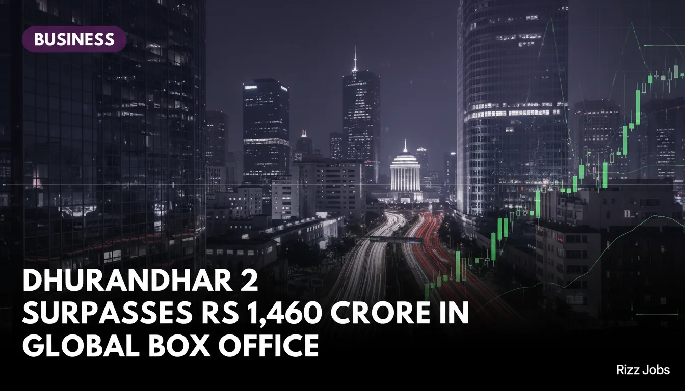 Dhurandhar 2 Surpasses Rs 1,460 Crore in Global Box Office — Rizz Jobs