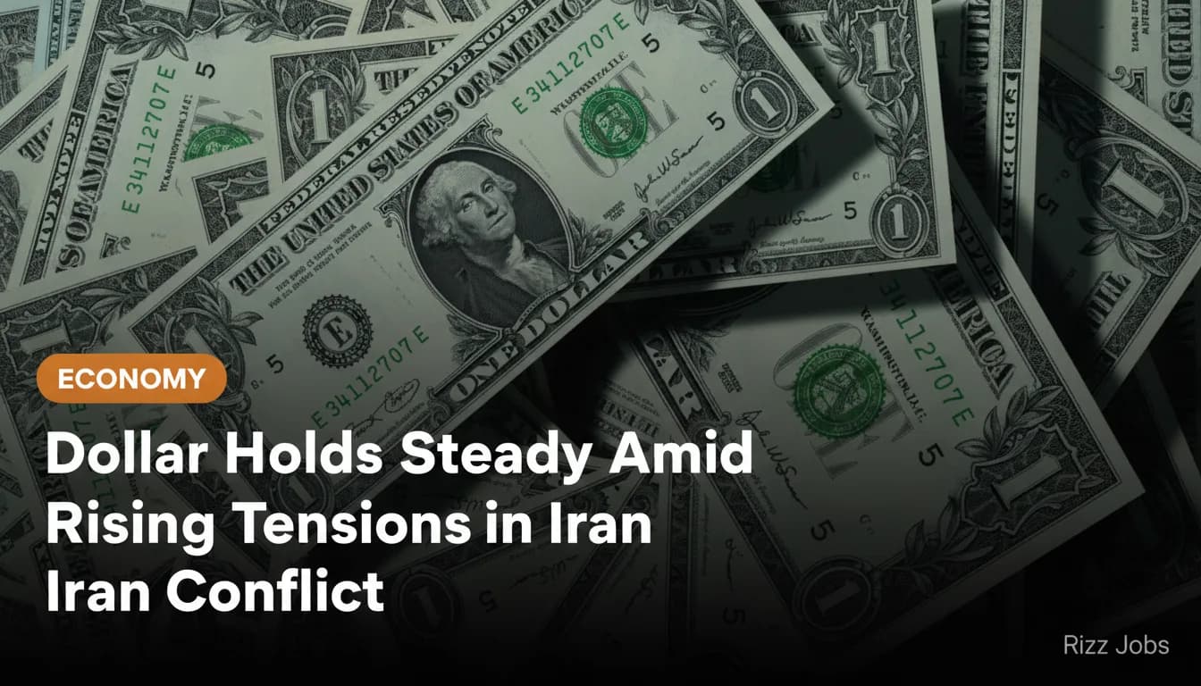 Dollar Holds Steady Amid Rising Tensions in Iran Conflict — Rizz Jobs