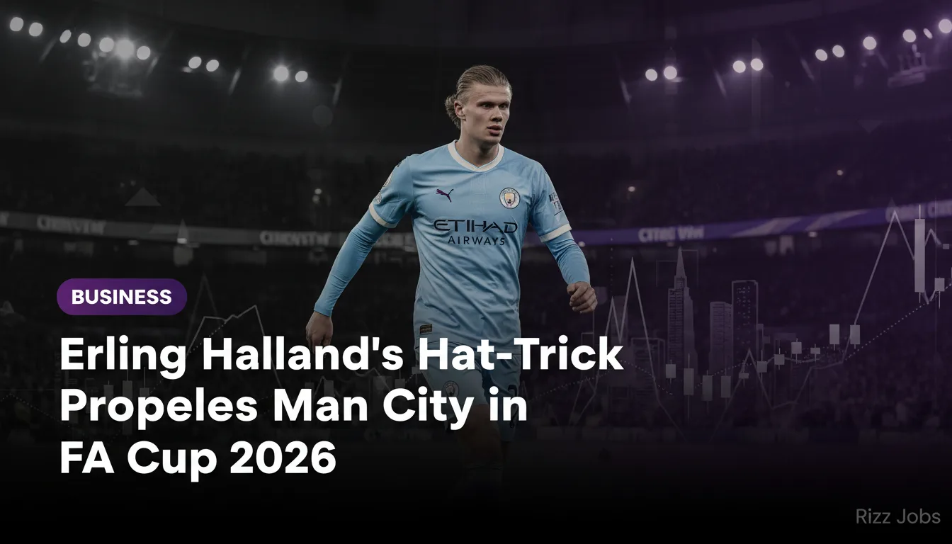 Erling Haaland's Hat-Trick Propels Man City in FA Cup 2026 — Rizz Jobs