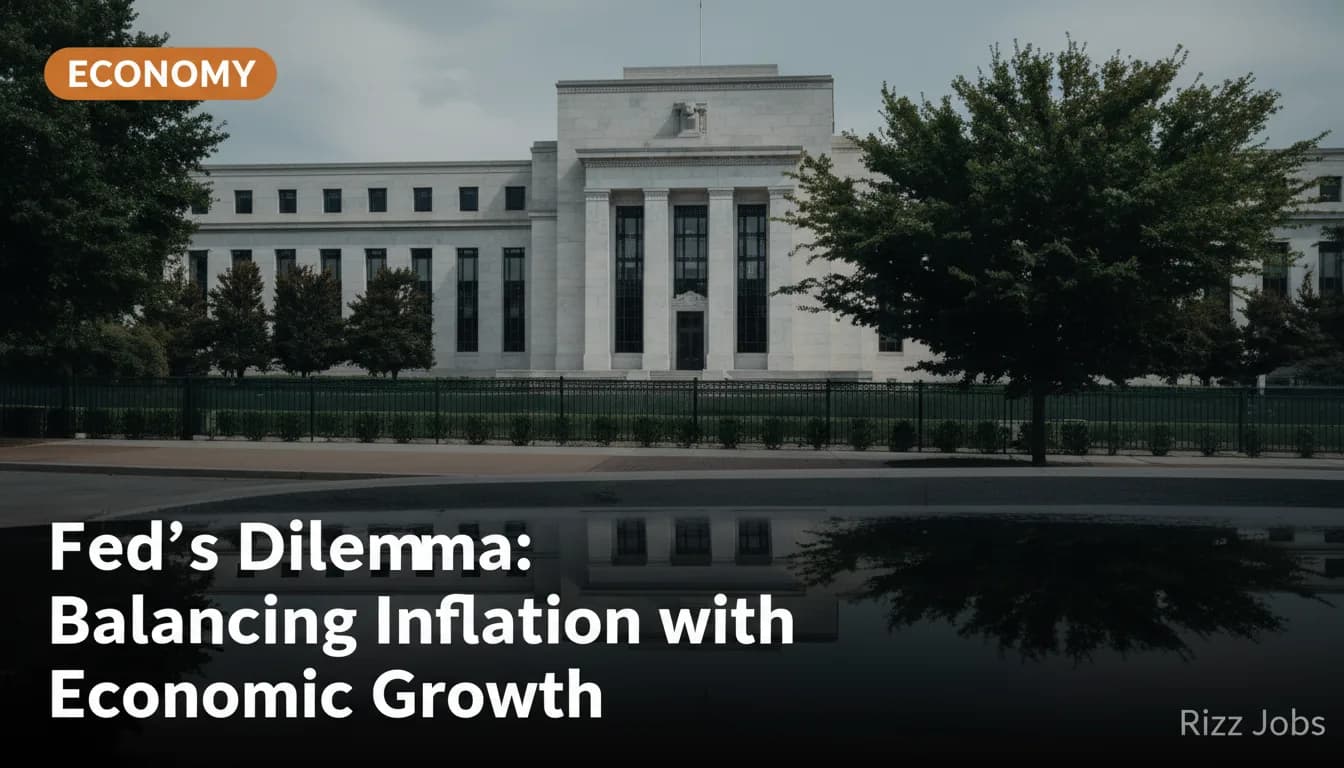 Fed's Dilemma: Balancing Inflation with Economic Growth — Rizz Jobs