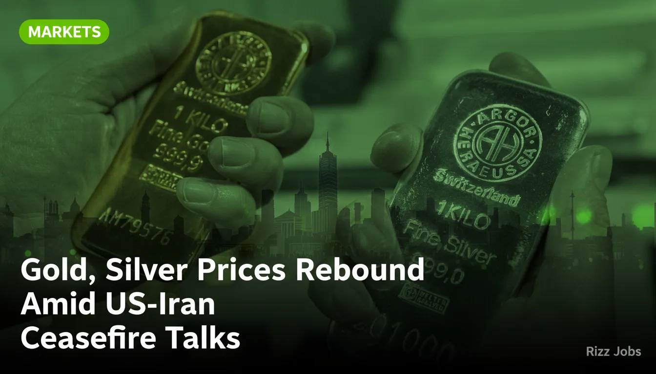 Gold, Silver Prices Rebound Amid US-Iran Ceasefire Talks — Rizz Jobs