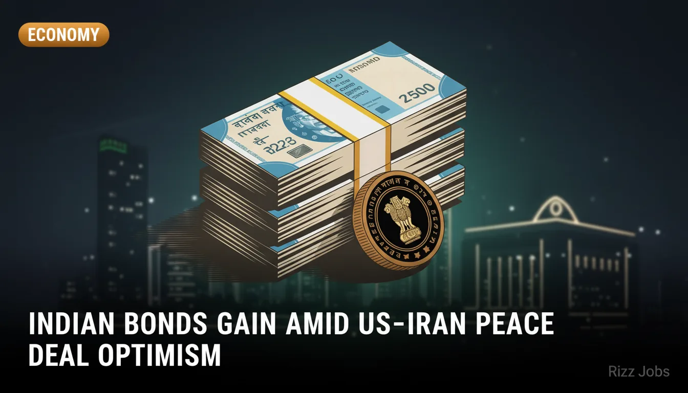 Indian Bonds Gain Amid US-Iran Peace Deal Optimism — Rizz Jobs