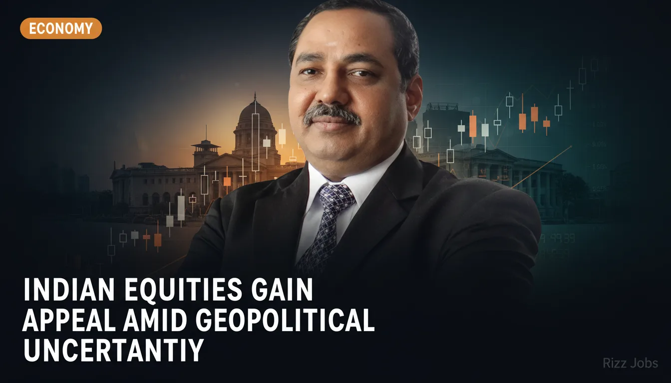 Indian Equities Gain Appeal Amid Geopolitical Uncertainty — Rizz Jobs