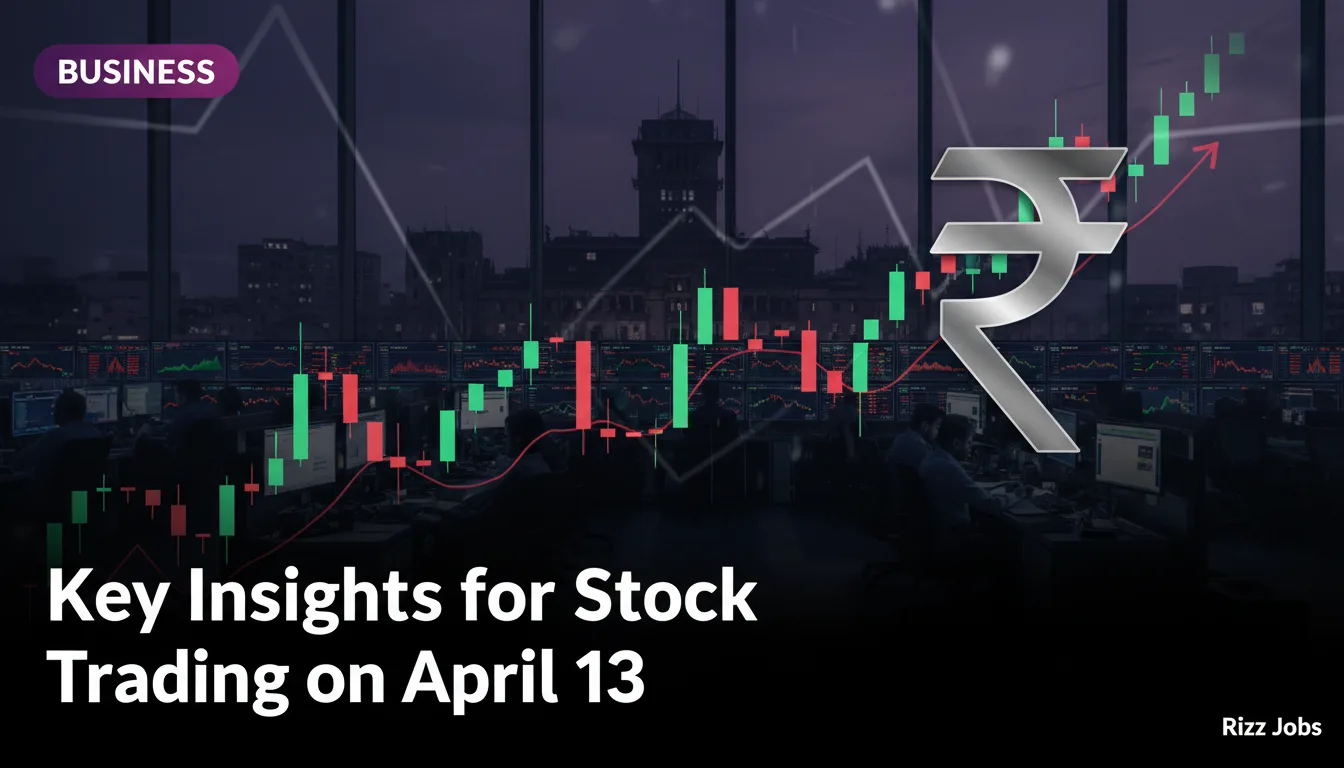 Key Insights for Stock Trading on April 13 — Rizz Jobs
