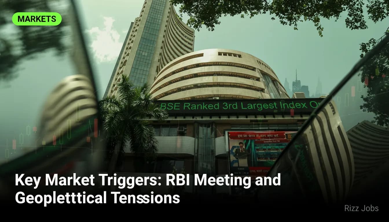 Key Market Triggers: RBI Meeting and Geopolitical Tensions — Rizz Jobs