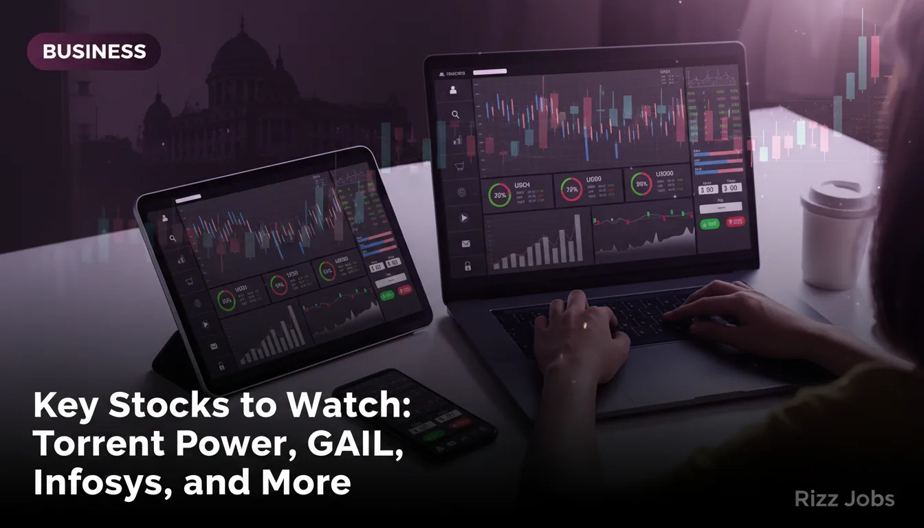 Key Stocks to Watch: Torrent Power, GAIL, Infosys, and More — Rizz Jobs