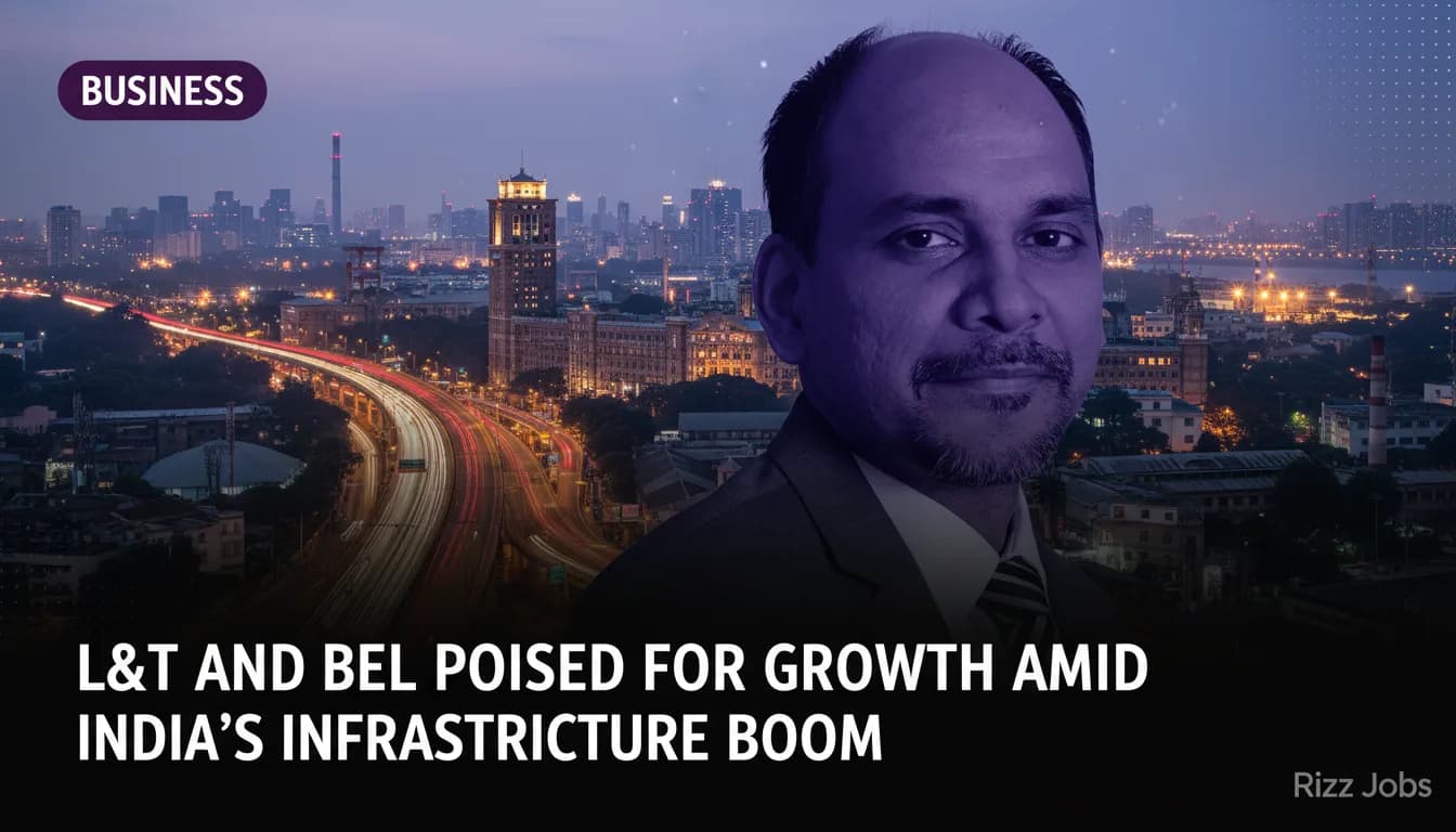 L&T and BEL Poised for Growth Amid India's Infrastructure Boom — Rizz Jobs