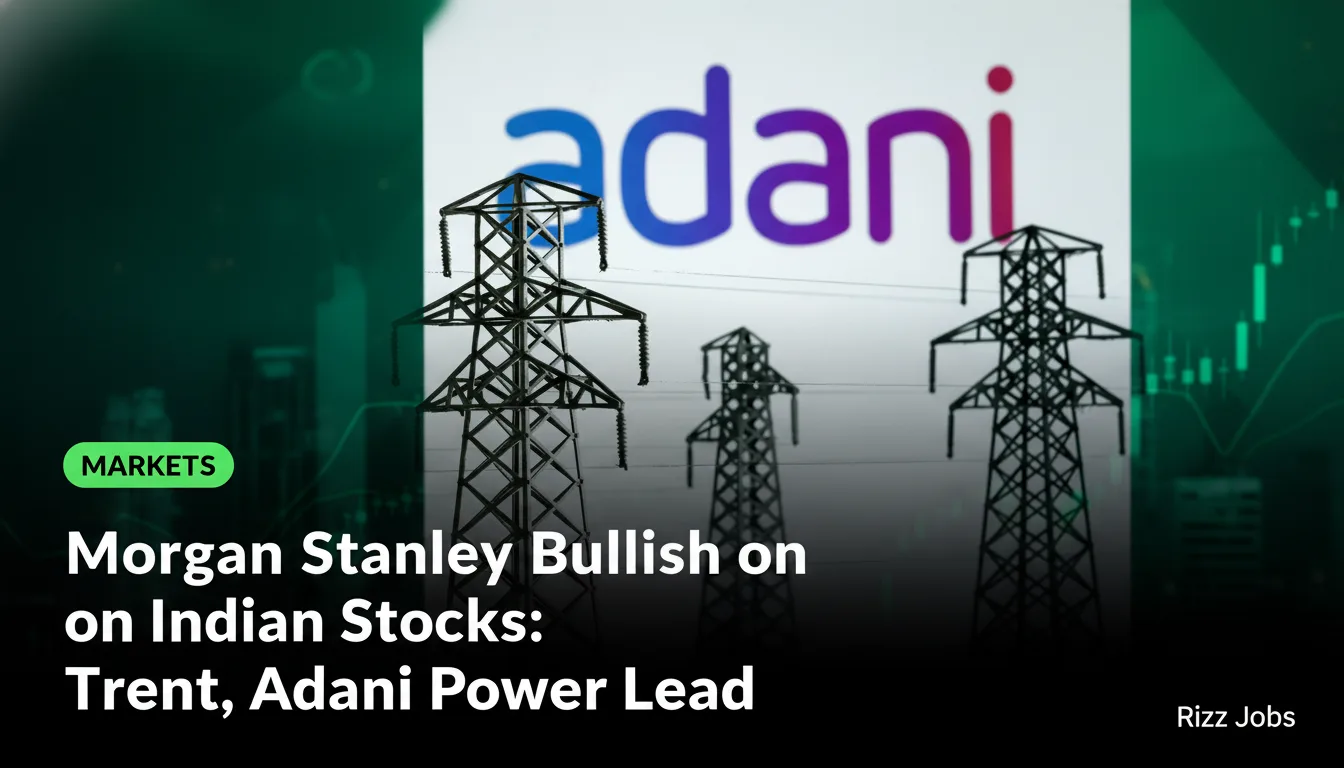 Morgan Stanley Bullish on Indian Stocks: Trent, Adani Power Lead — Rizz Jobs