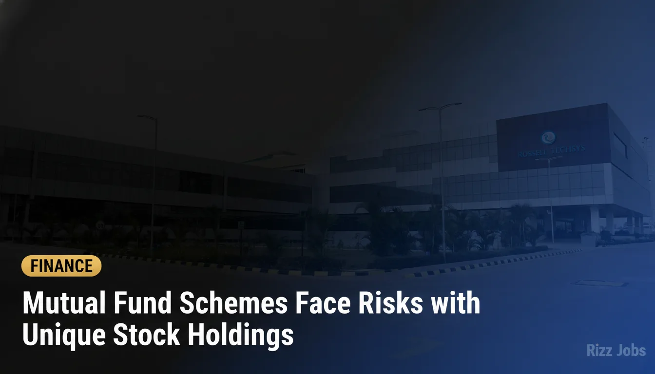 Mutual Fund Schemes Face Risks with Unique Stock Holdings — Rizz Jobs