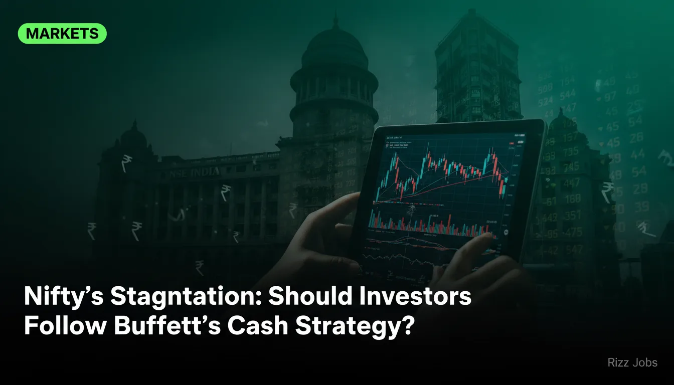 Nifty's Stagnation: Should Investors Follow Buffett's Cash Strategy? — Rizz Jobs