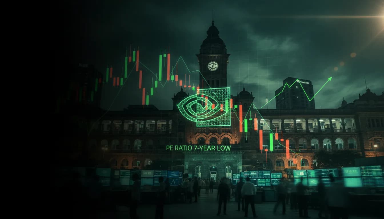 Nvidia's Valuation Hits 7-Year Low Amid Global Market Tensions — Rizz Jobs