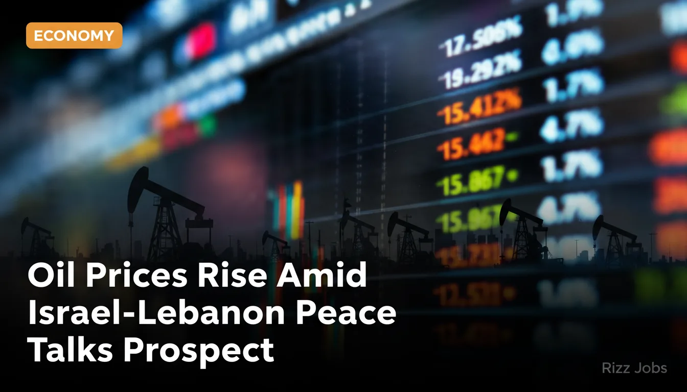Oil Prices Rise Amid Israel-Lebanon Peace Talks Prospect — Rizz Jobs