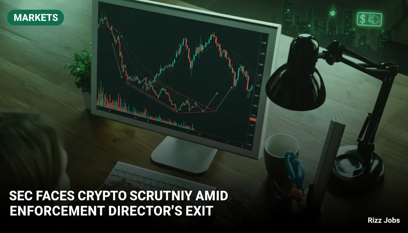 SEC Faces Crypto Scrutiny Amid Enforcement Director's Exit — Rizz Jobs