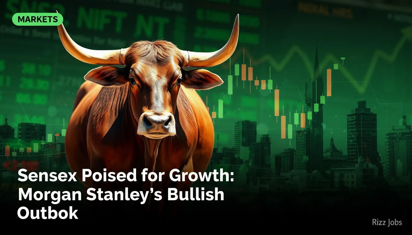 Sensex Poised for Growth: Morgan Stanley's Bullish Outlook — Rizz Jobs