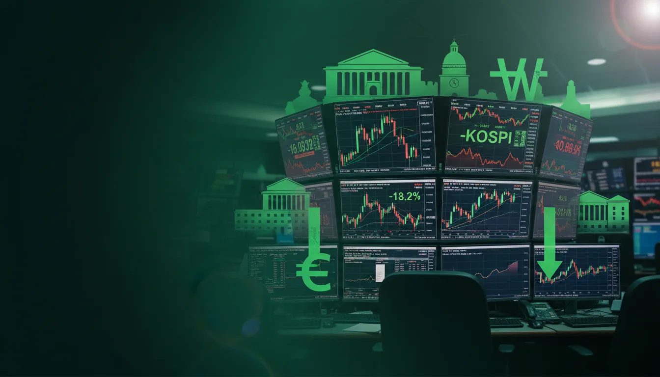 South Korean Market Turmoil: KOSPI Drops, Won Hits Record Low — Rizz Jobs