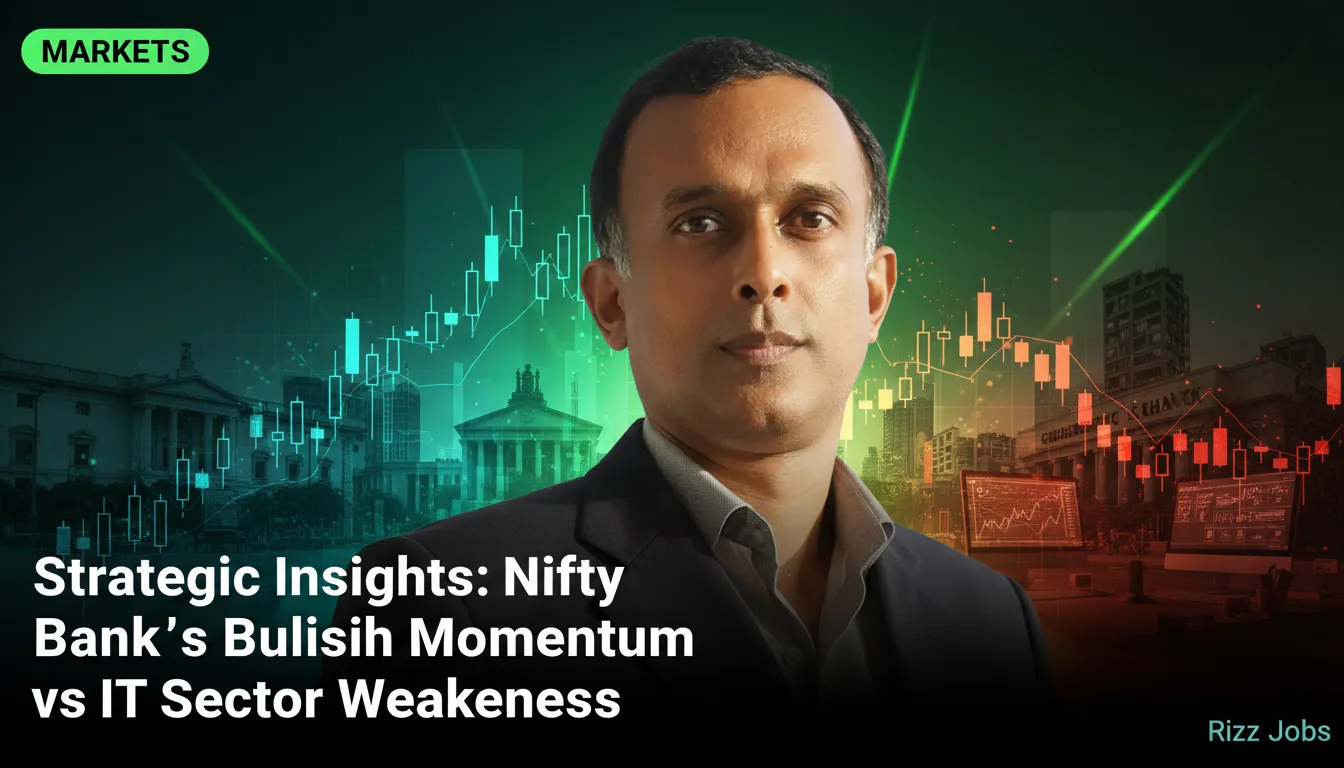 Strategic Insights: Nifty Bank's Bullish Momentum vs IT Sector Weakness — Rizz Jobs