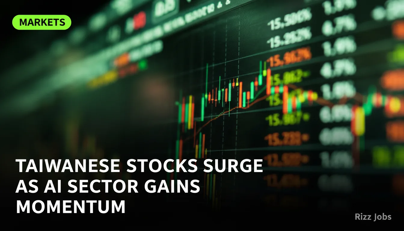 Taiwanese Stocks Surge as AI Sector Gains Momentum — Rizz Jobs