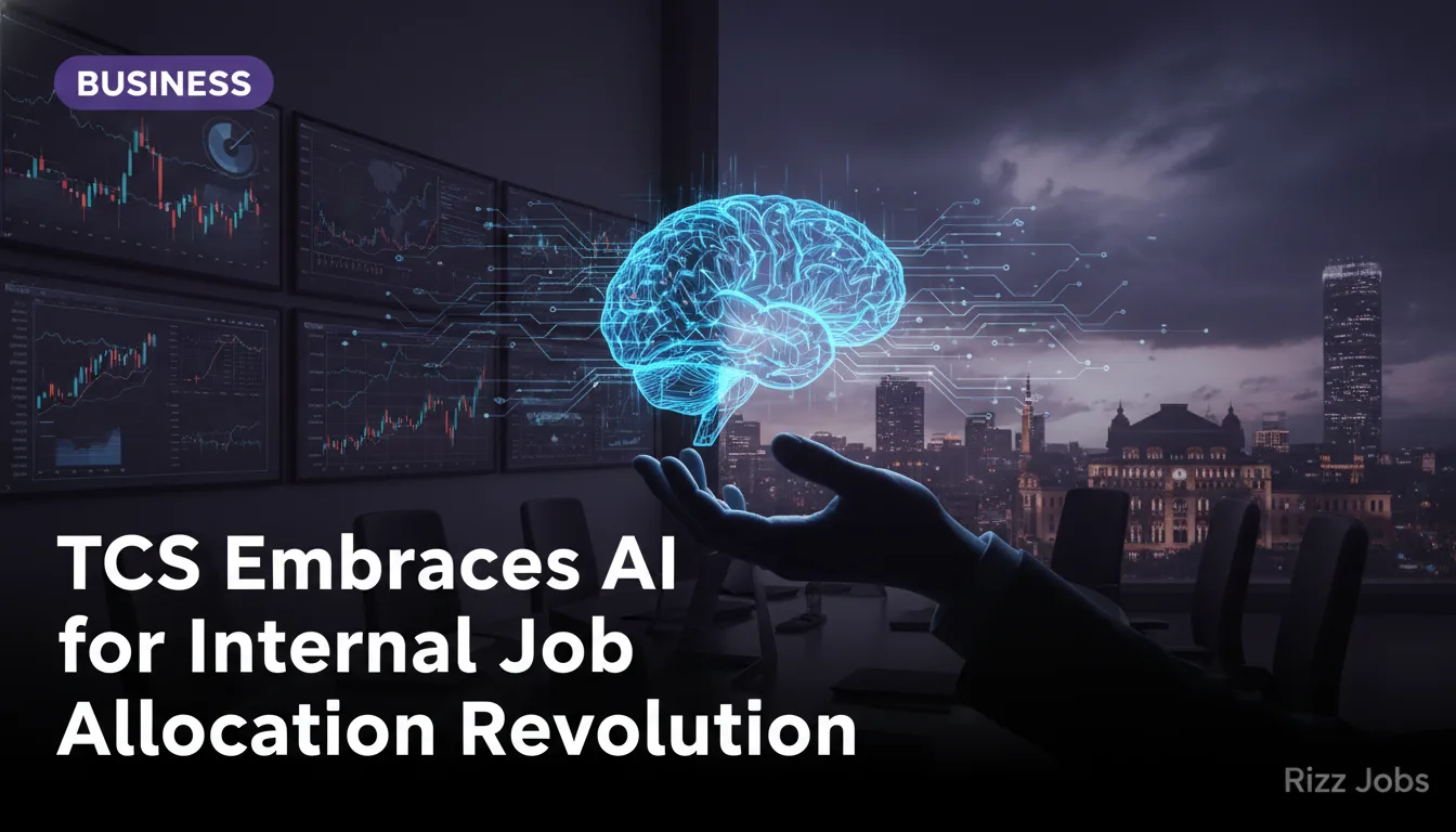TCS Embraces AI for Internal Job Allocation Revolution — Rizz Jobs
