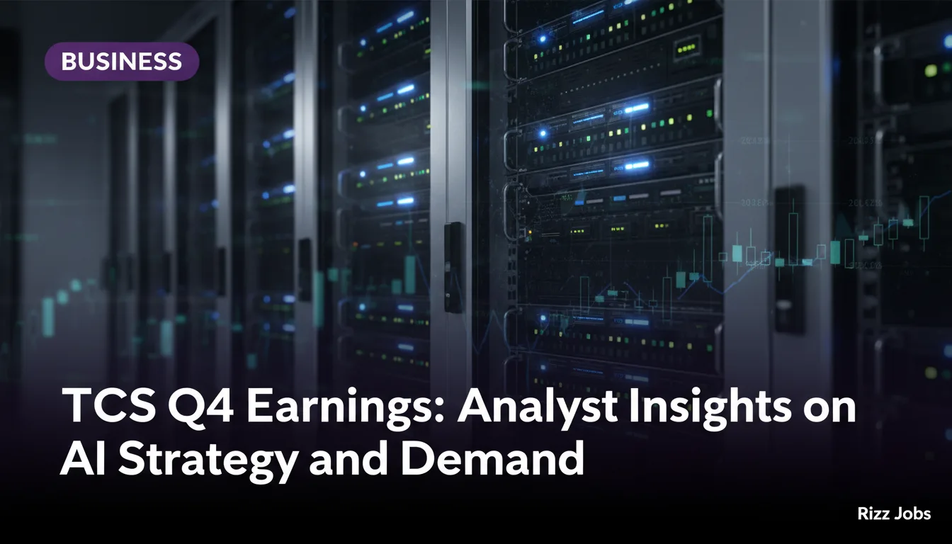 TCS Q4 Earnings: Analyst Insights on AI Strategy and Demand — Rizz Jobs