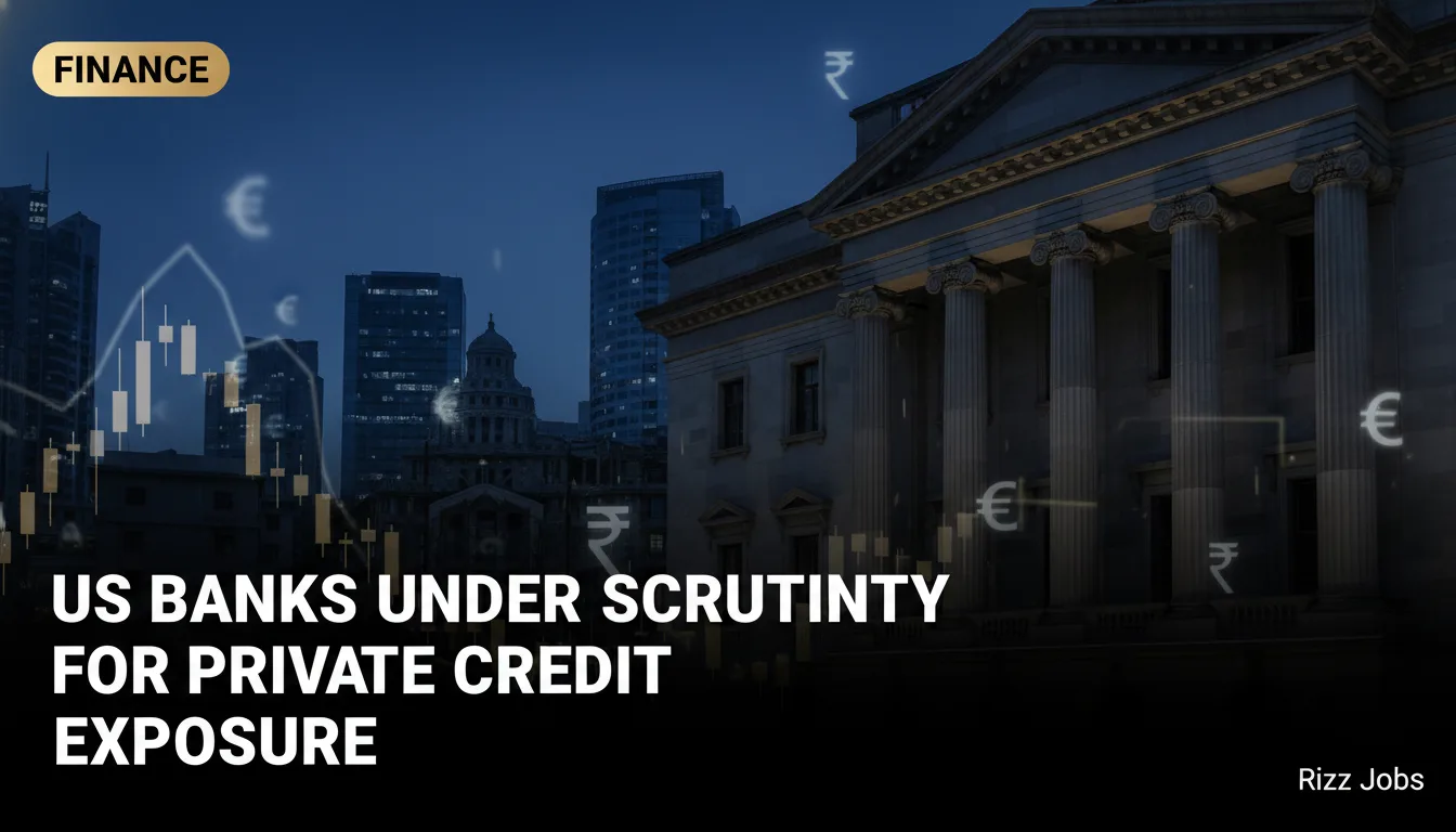 US Banks Under Scrutiny for Private Credit Exposure — Rizz Jobs