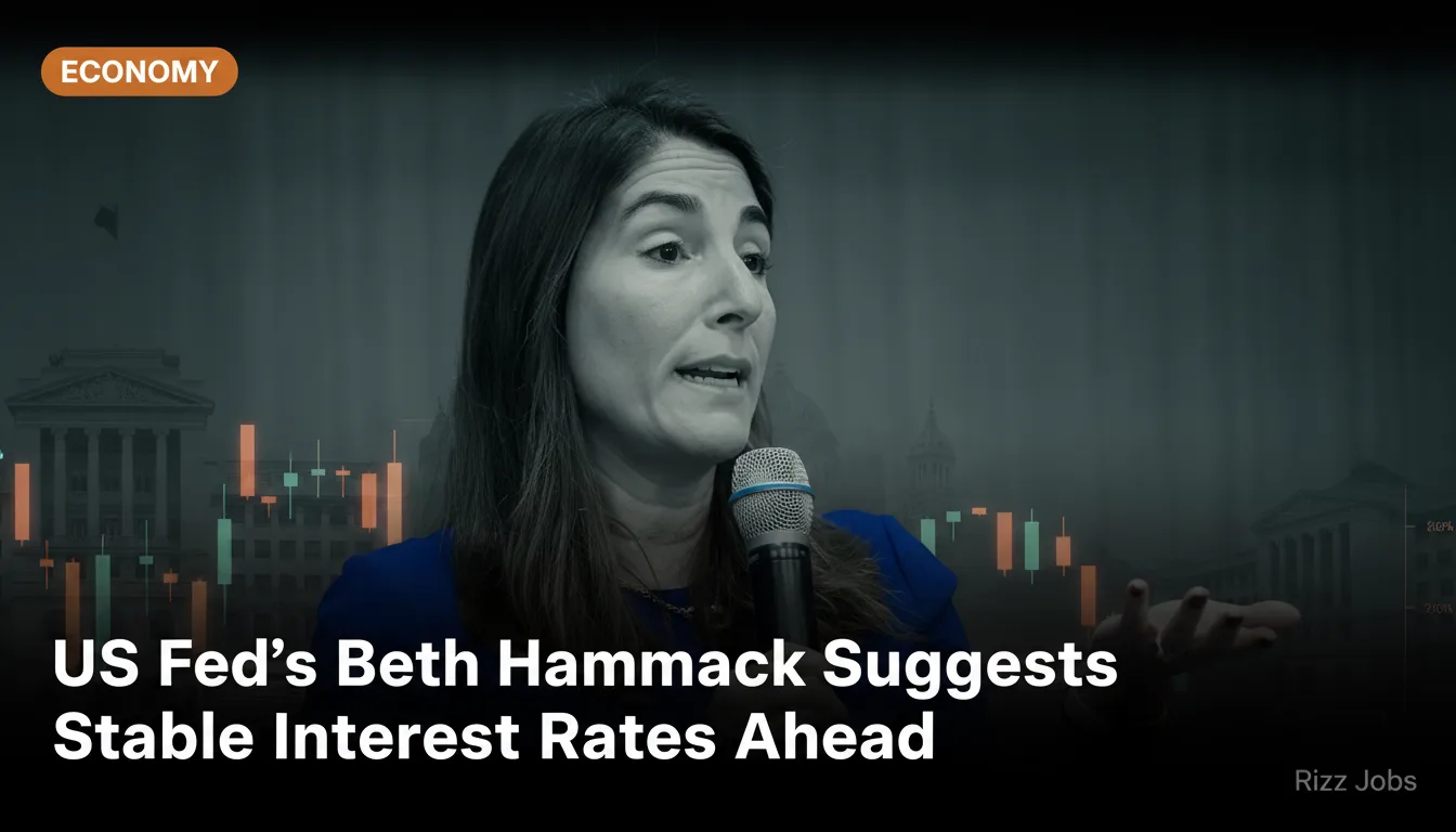 US Fed's Beth Hammack Suggests Stable Interest Rates Ahead — Rizz Jobs