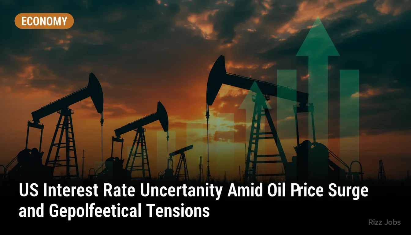US Interest Rate Uncertainty Amid Oil Price Surge and Geopolitical Tensions — Rizz Jobs