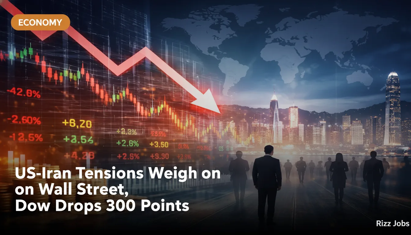 US-Iran Tensions Weigh on Wall Street, Dow Drops 300 Points — Rizz Jobs
