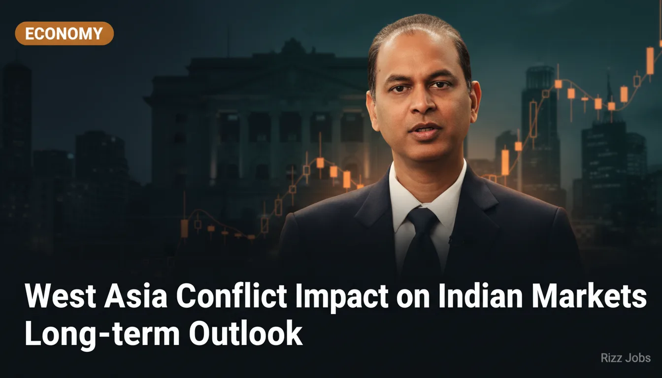 West Asia Conflict Impact on Indian Markets and Long-term Outlook — Rizz Jobs